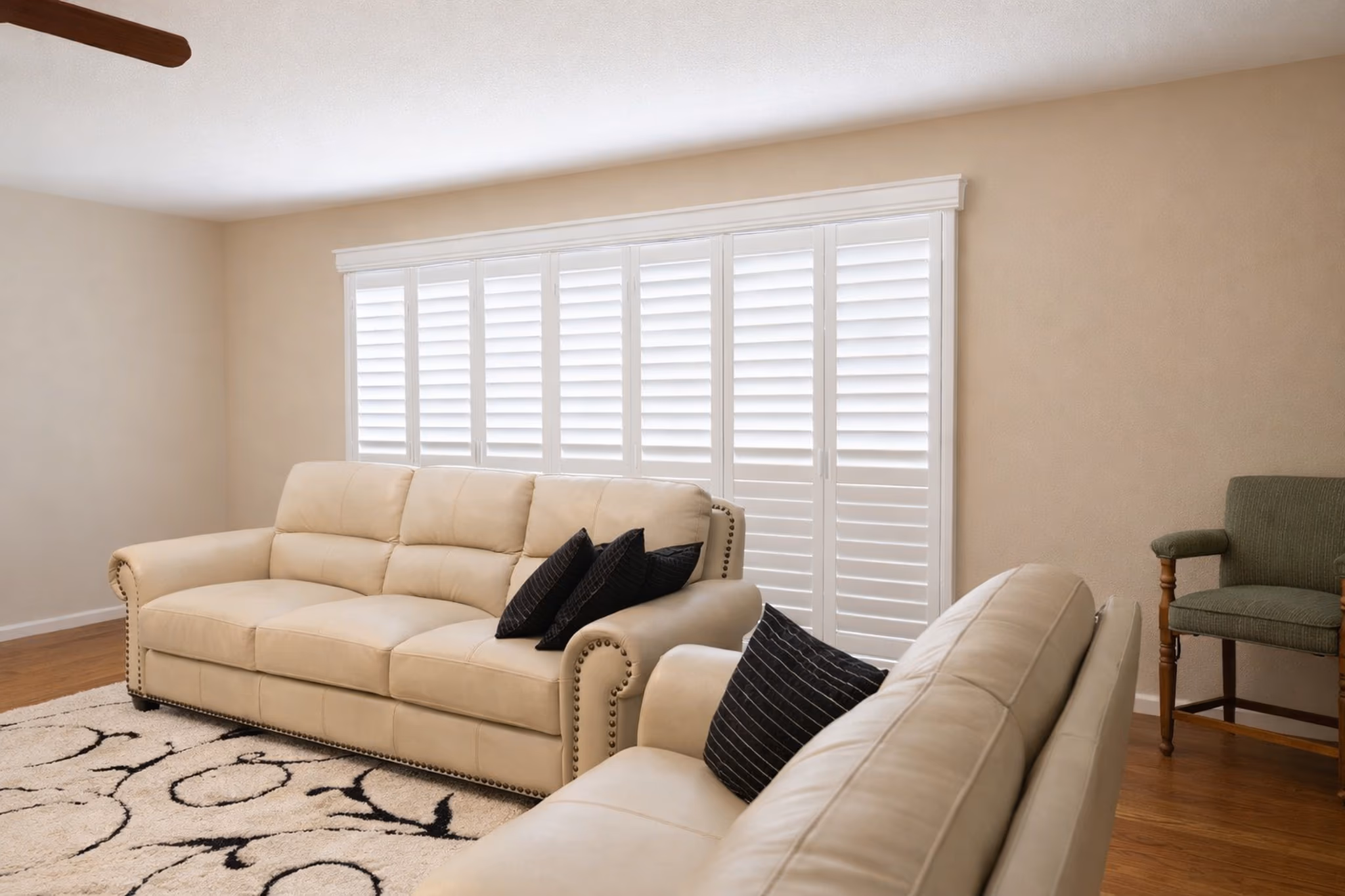 Silhouette® Window Shadings - custom window treatment installed in a Sonoma County home by Discount Best Blinds and Shutters, Santa Rosa CA 95407