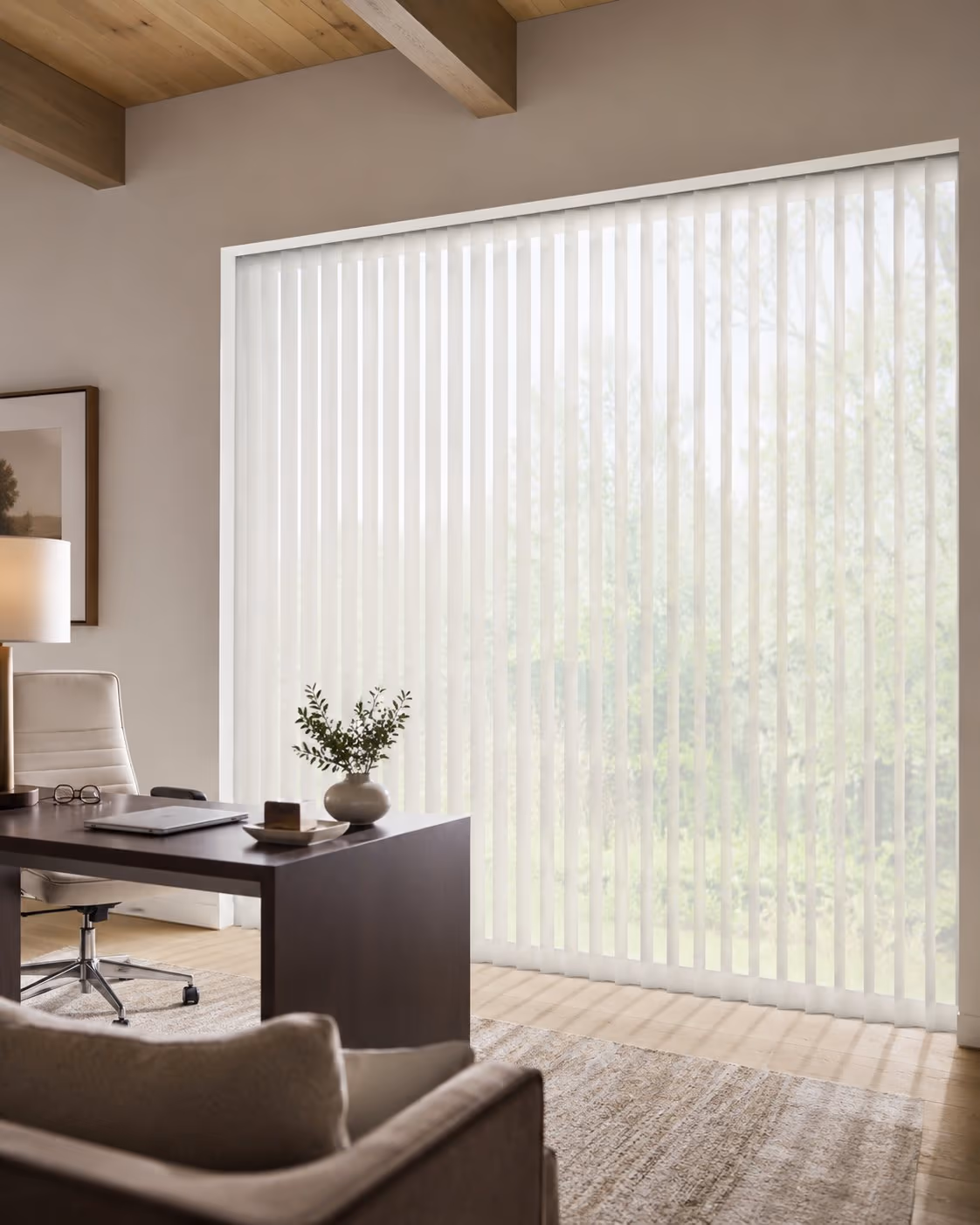 Premium Alustra Collection window shadings in a bright Sonoma County home — Alustra Collection installed by Discount Best Blinds of Santa Rosa, CA.