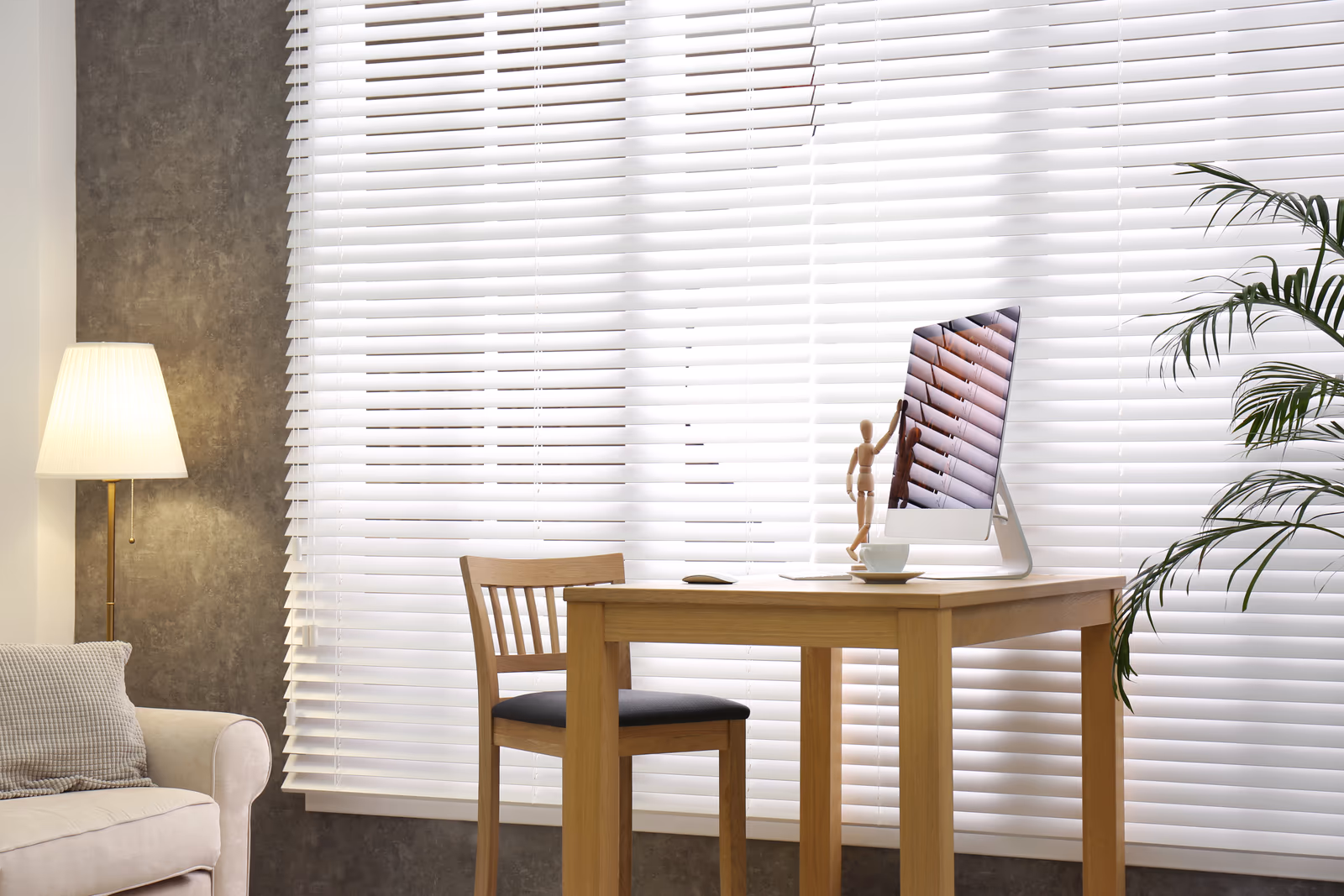 Aria® Fabric Blinds in a Sonoma County home