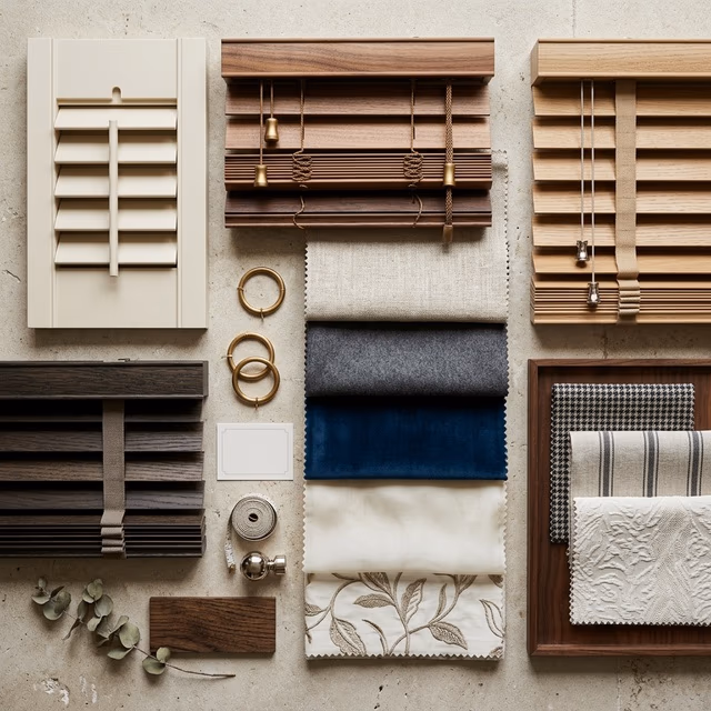 Discount Best Blinds and Shutters curated product lineup featuring Hunter Douglas shades, shutters, blinds, and drapery options for Sonoma County homes